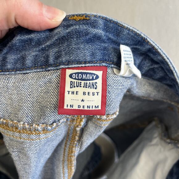 Y2k Micro Mini Jean Skirt Size 4 Low Rise Indie Fairy Grunge Old Navy Vintage - Picture 7 of 10